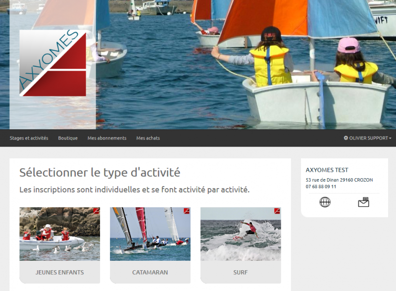 Vente en ligne Axyomes 2020 accueil vente en ligne 2020